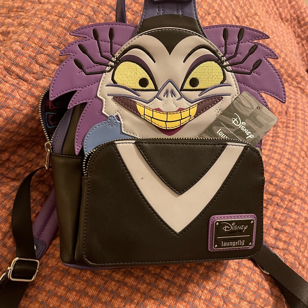 Loungefly Disney Emperor’s New Groove Yzma mini-backpack